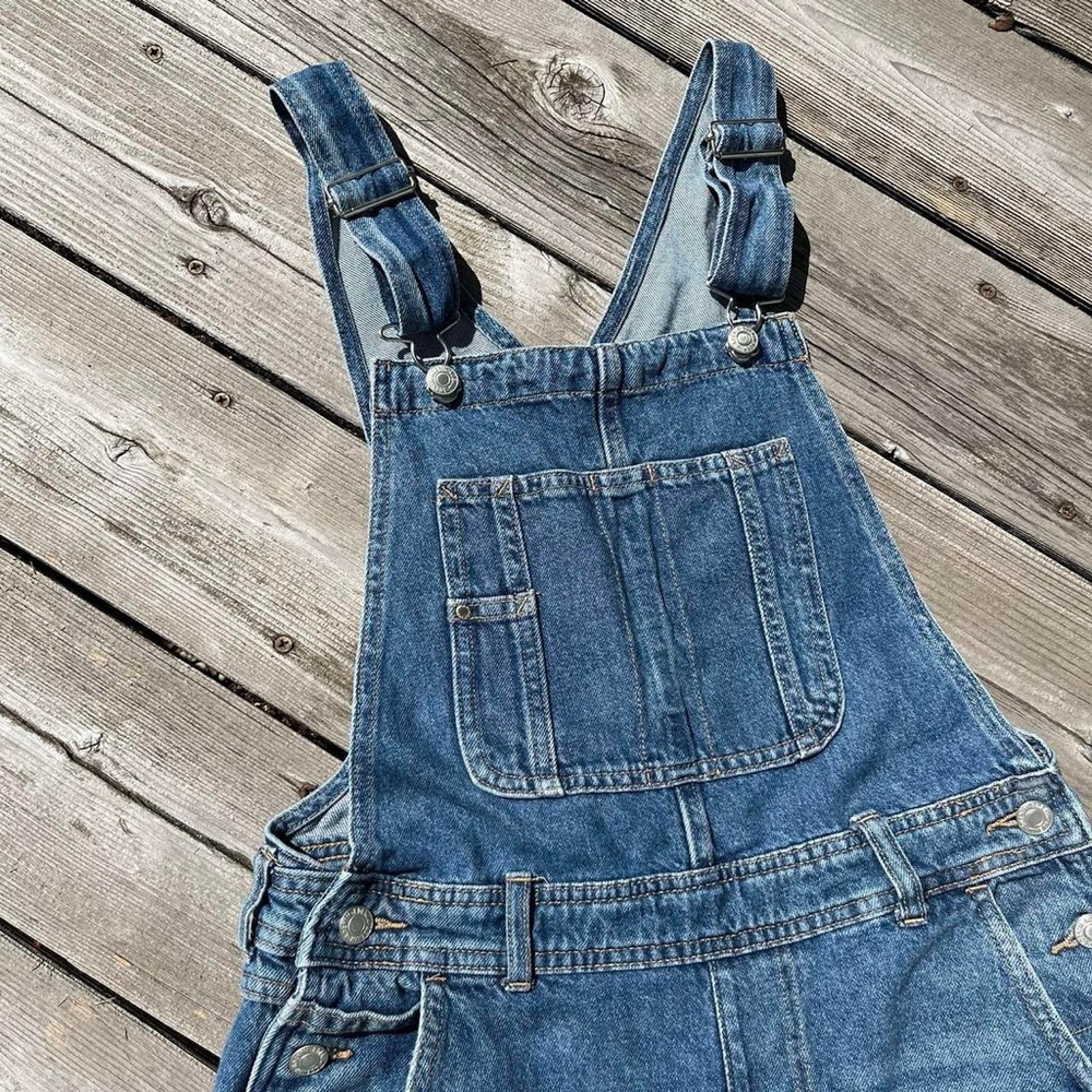H&M Blue Denim Women's Overalls - Picture 2 of 7
